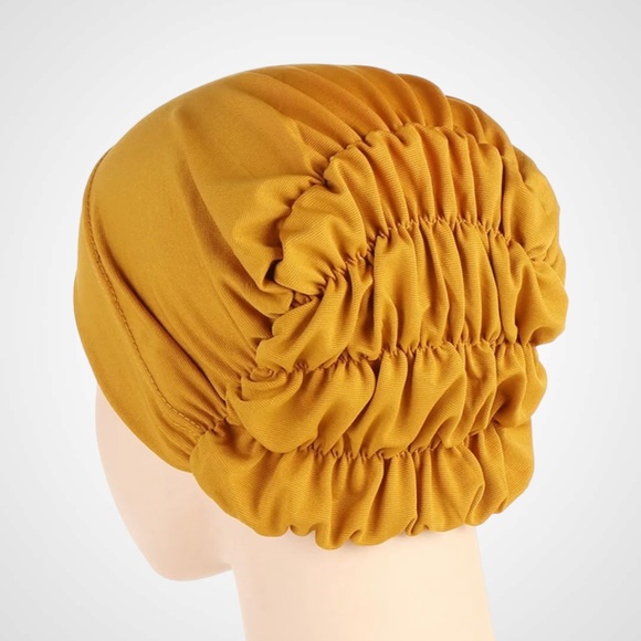 Ruched underscarf Ruched hijab underscarf hijab cap turban hijab head wrap - Picture 1 of 2